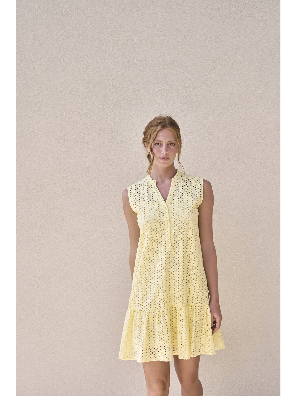 Fresco abito donna in puro cotone