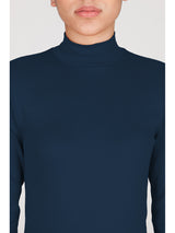 Maglia Lupetto In Cotone Modal Elasticizzato