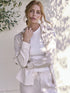 Raffinata camicia donna in lino e bamboo