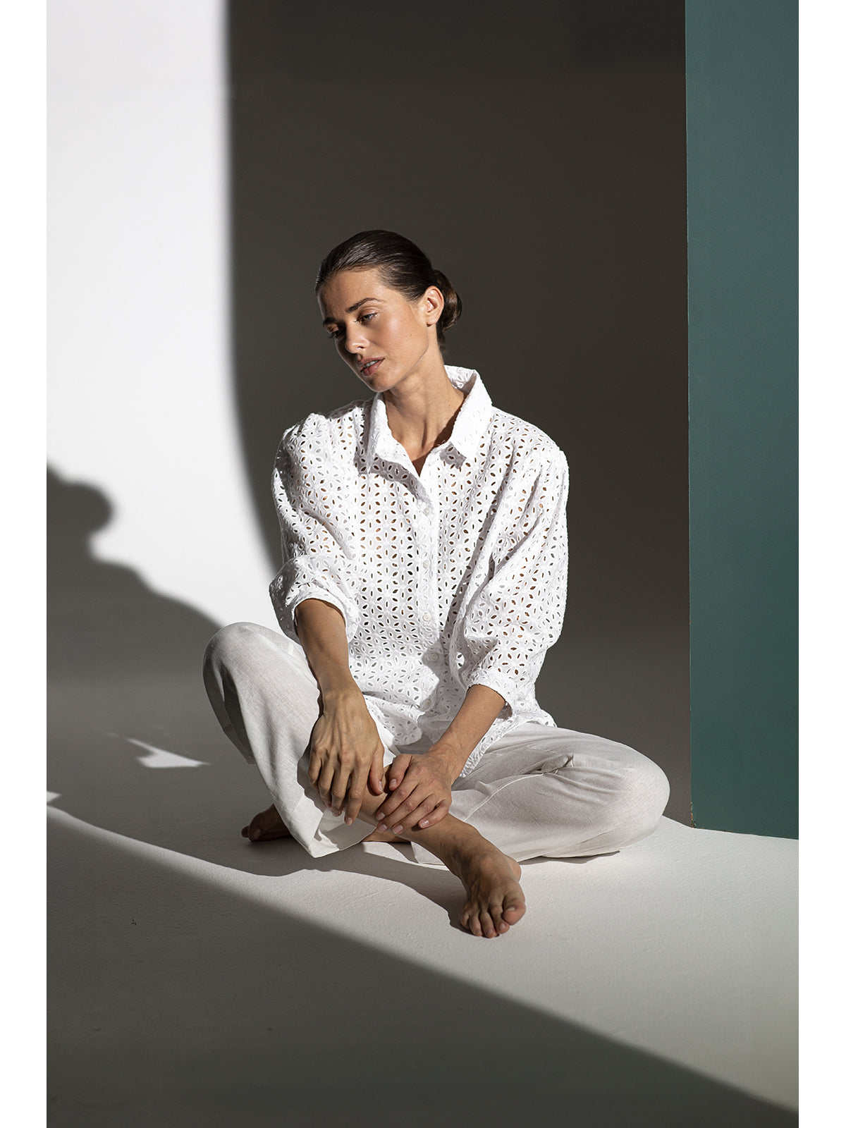 Fresca camicia donna in puro cotone