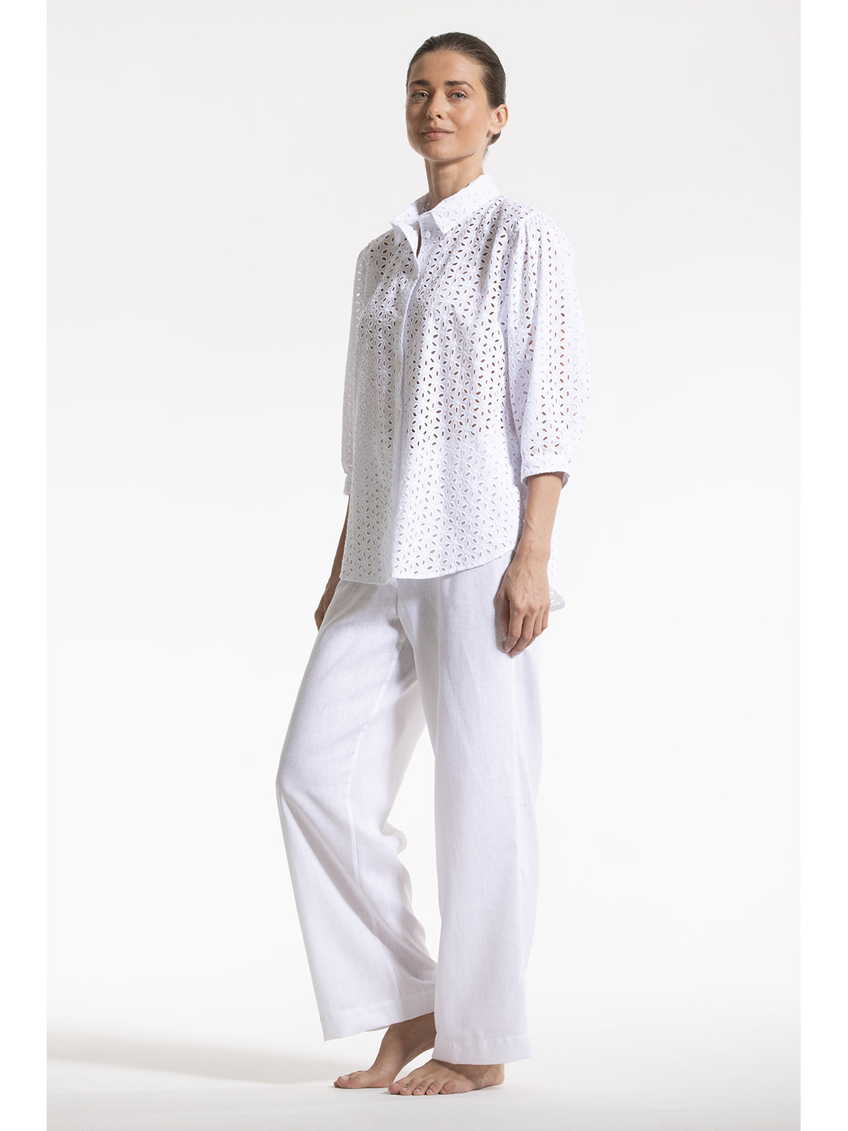 Fresca camicia donna in puro cotone