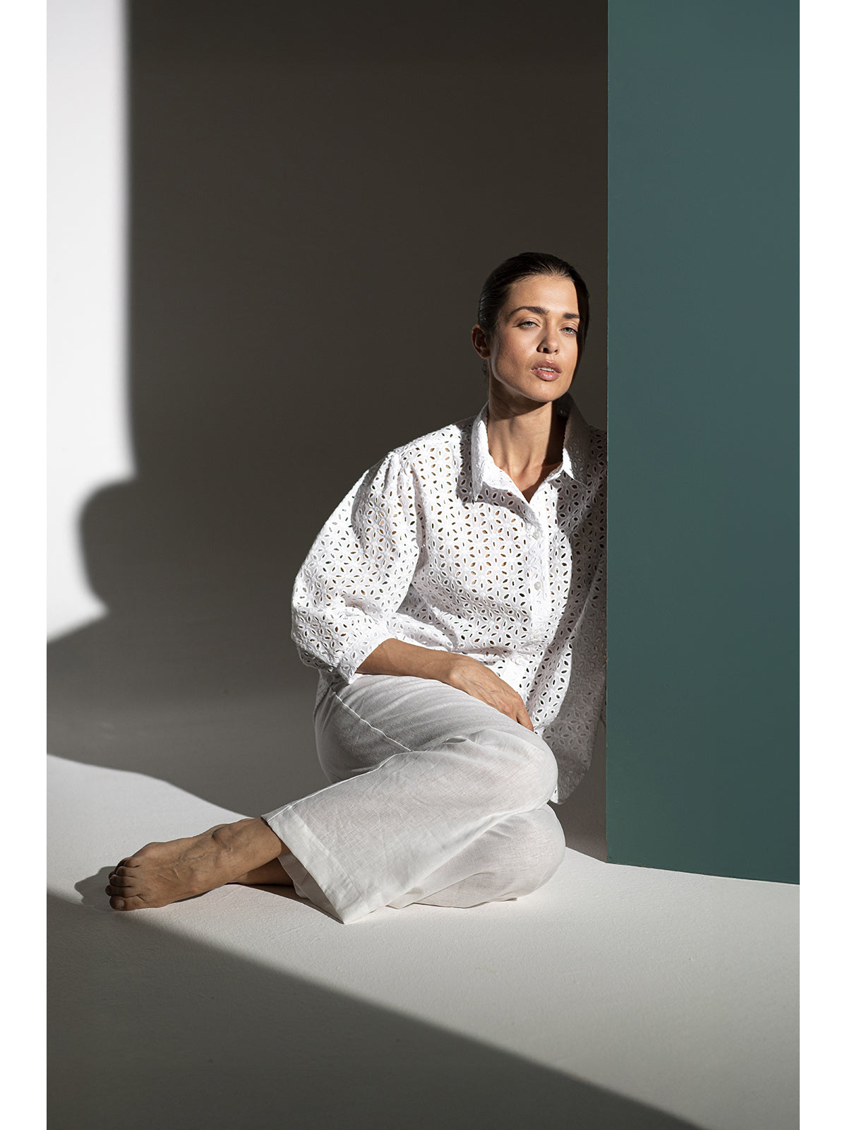 Fresca camicia donna in puro cotone