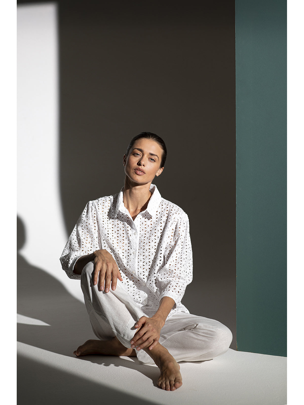 Fresca camicia donna in puro cotone