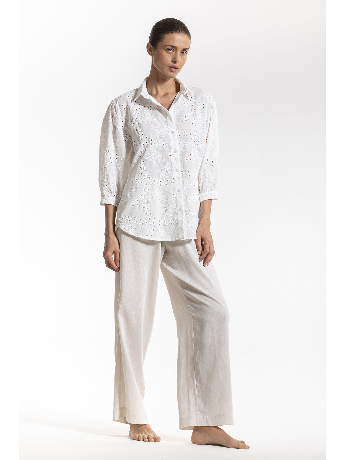 Fresca camicia donna in puro cotone