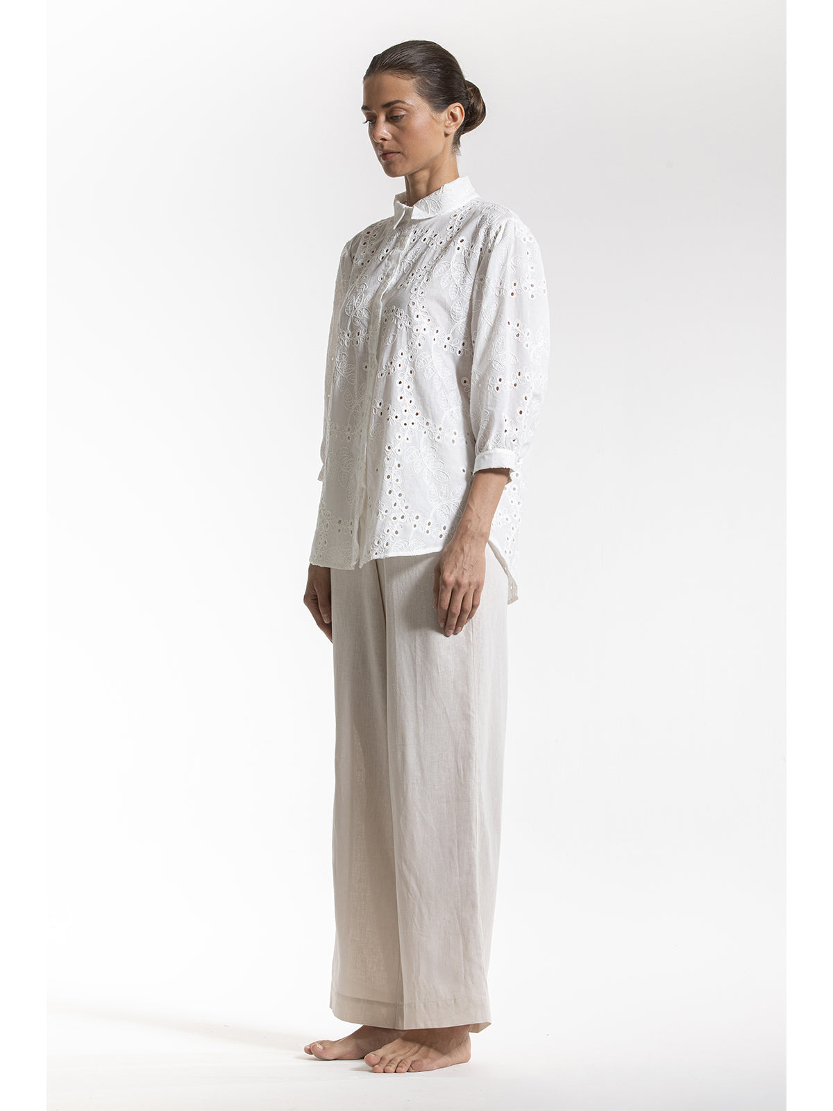 Fresca camicia donna in puro cotone