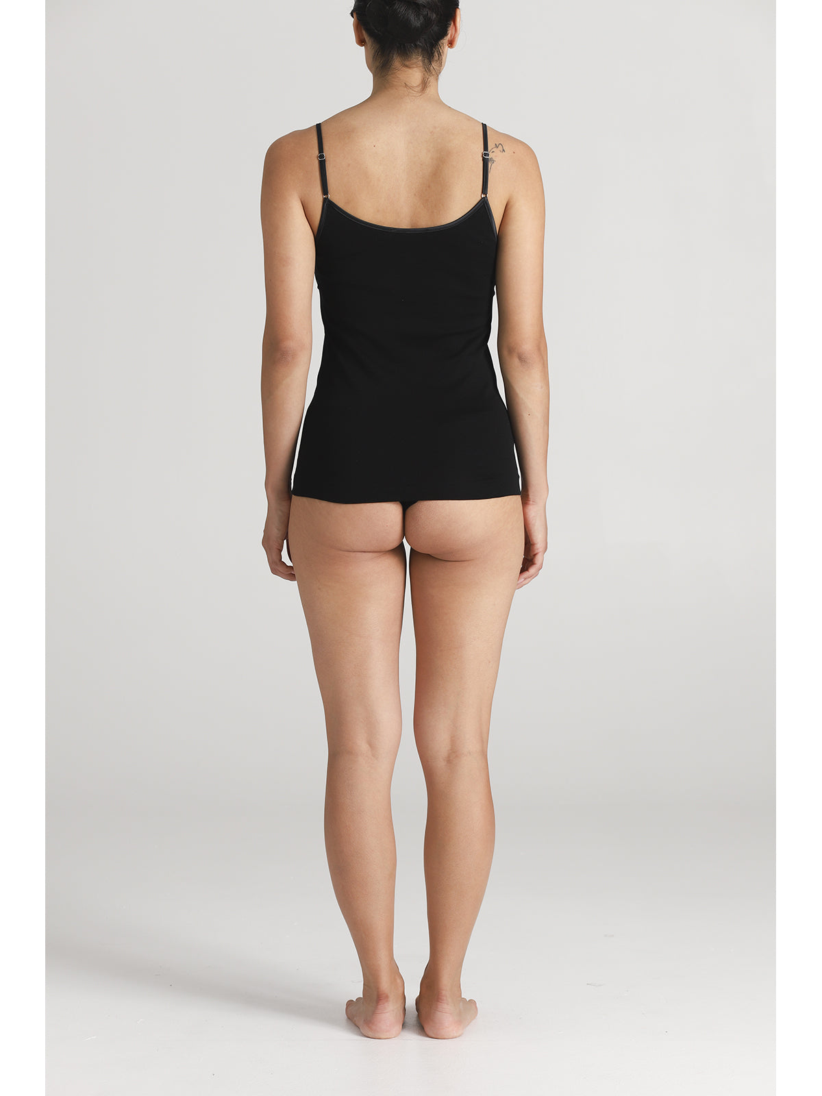 Top con pizzo elastico