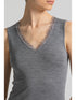Canottiera con scollo a v