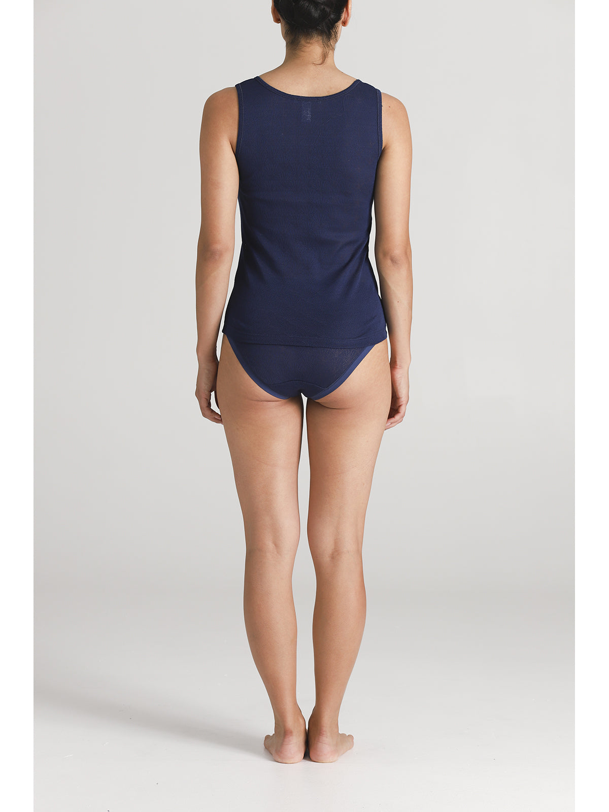 Canotta spallina larga in pregiata costiana operata filoscozia®