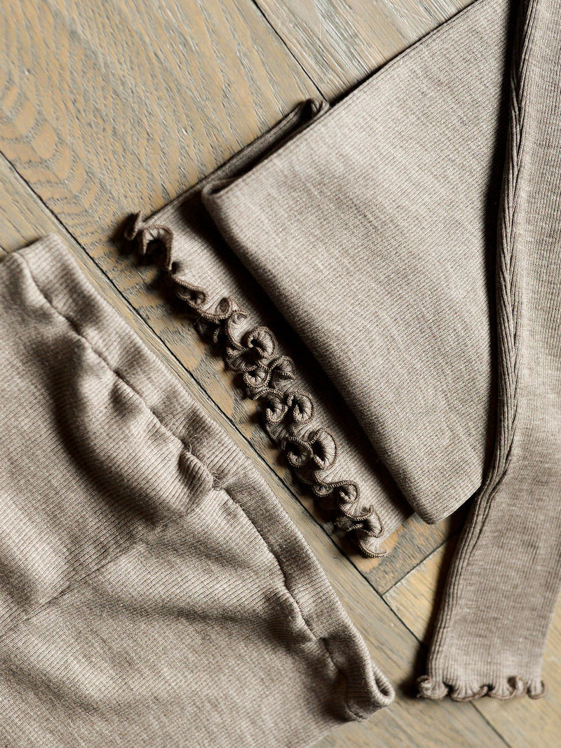 Maglietta in pregiata lana e seta