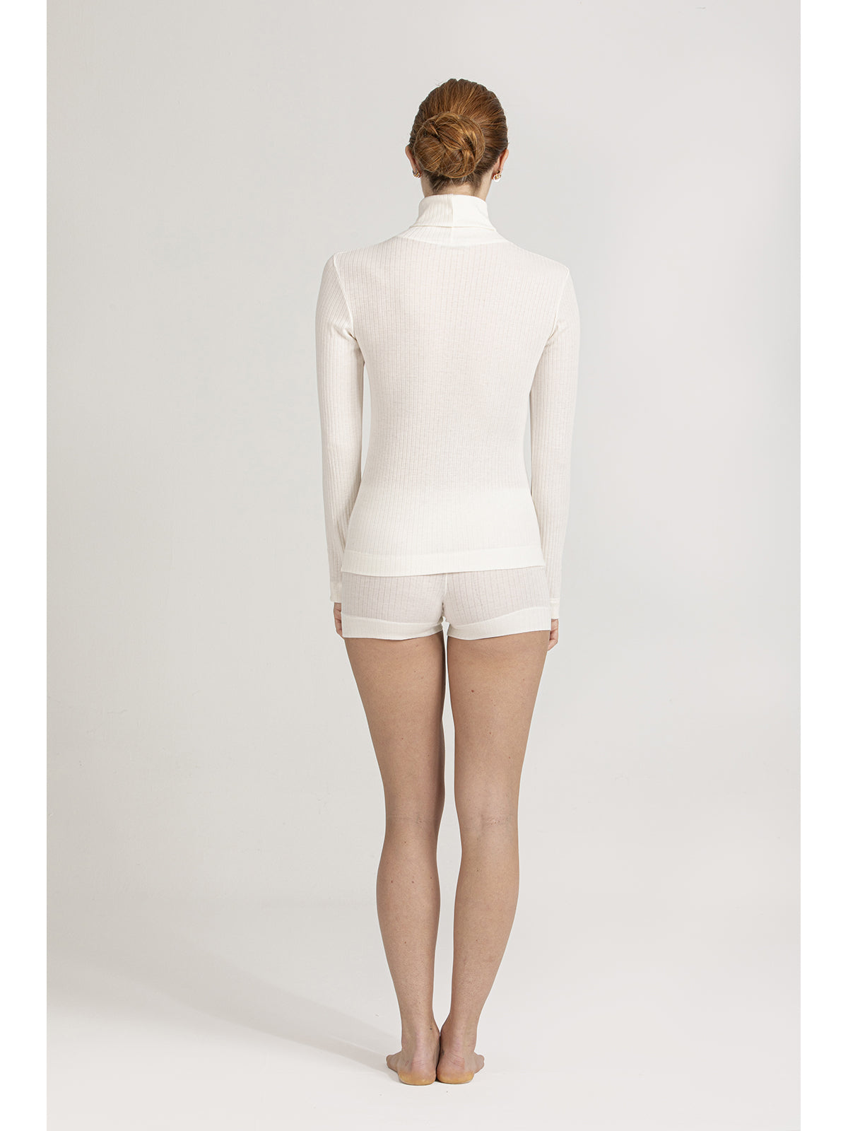 Dolcevita in modal e cotone