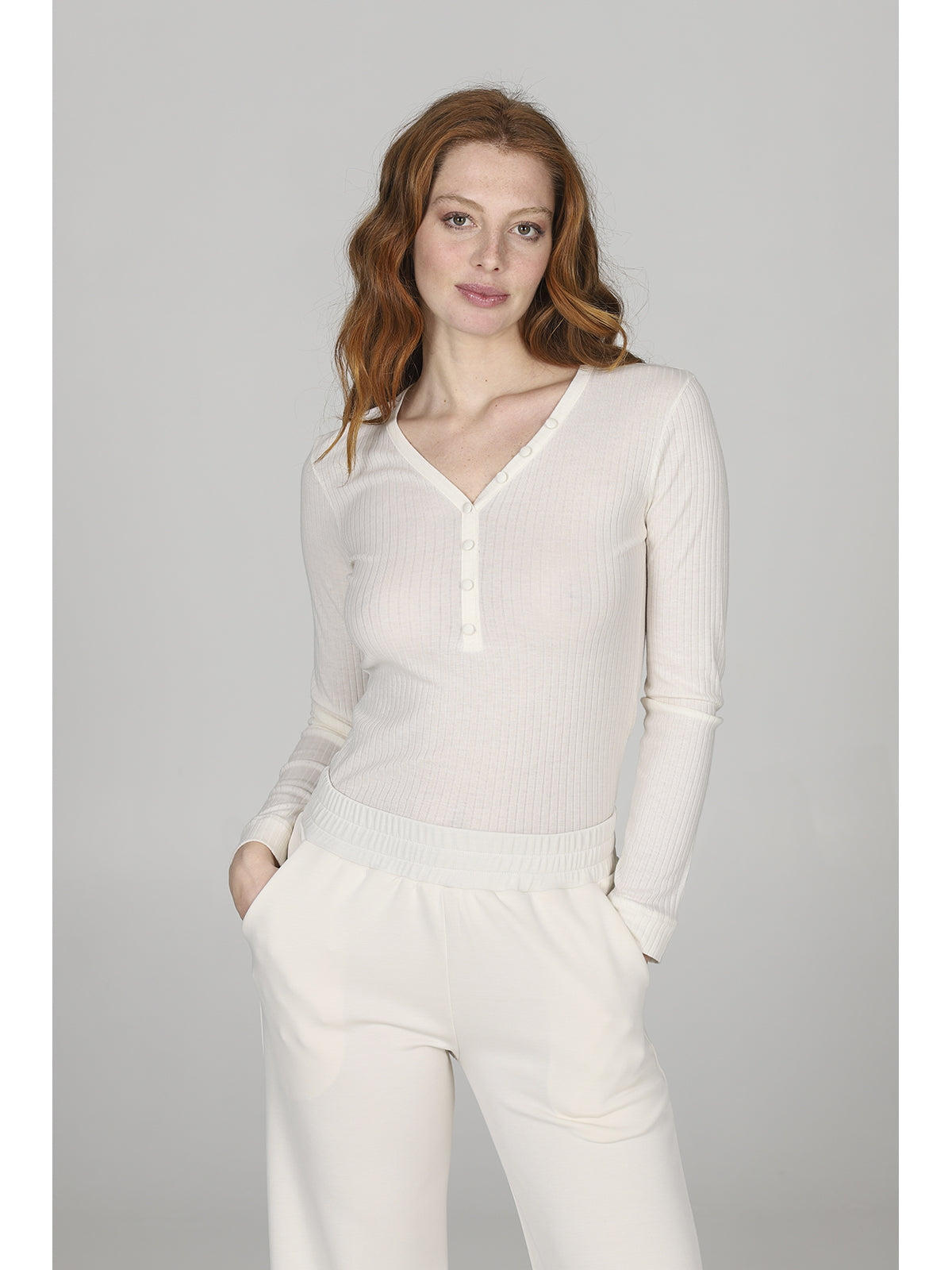 Maglietta in modal e cotone