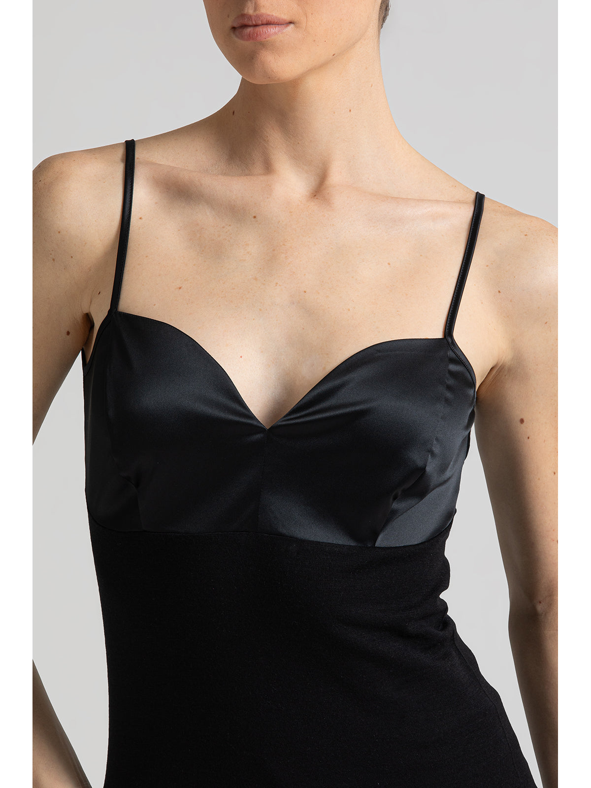 Sottogiacca in lana e seta