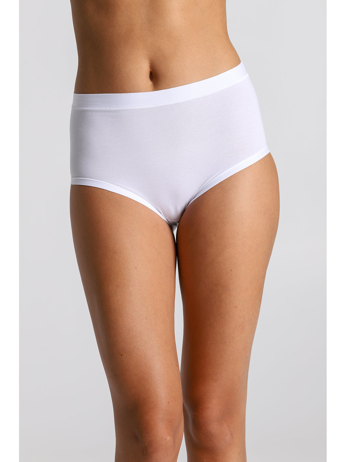 Slip light vita alta in cotone elasticizzato OMAGGIO Boglietti