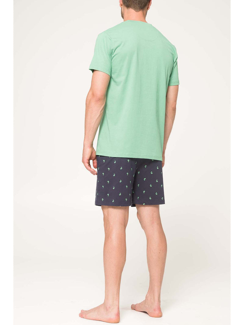 Fresh 100% cotton jersey short pajamas