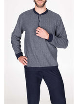 PYJAMA CONFORTABLE EN COTON JACQUARD