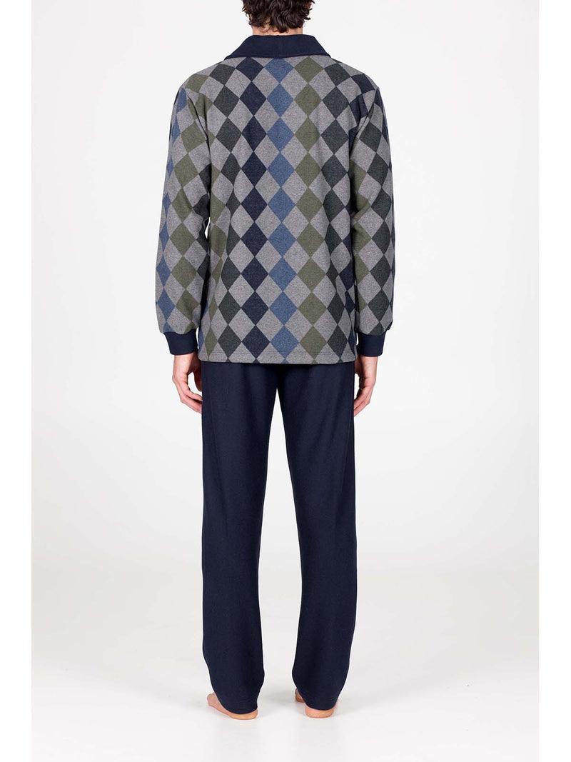 Pigiama in confortevole jacquard di cotone