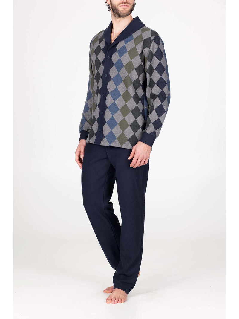 Pigiama in confortevole jacquard di cotone