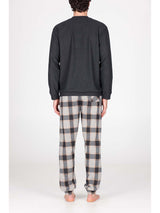 PYJAMA CONFORTABLE EN COTON JACQUARD