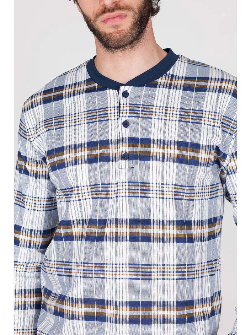 PYJAMA EN INTERLOCK DOUX EN PUR COTON