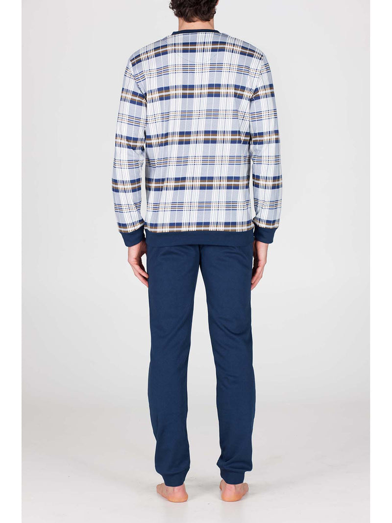 PYJAMA EN INTERLOCK DOUX EN PUR COTON