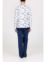 PYJAMA CHAUD EN PUR COTON INTERLOCK