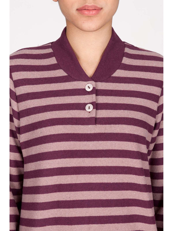 WARM AND COMFORTABLE JACQUARD PAJAMAS