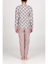 Pigiama in caldo e confortevole jacquard