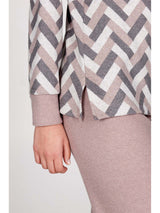 Pigiama in caldo e confortevole jacquard