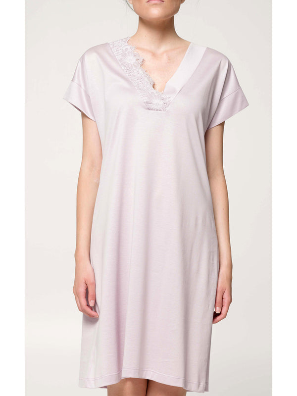Nightgown in refined Filoscozia