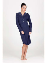 CHEMISE DE NUIT EN JERSEY MICROMODAL DOUX
