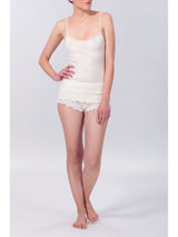 DÉBARDEUR CAMISOLE EN LAINE ET SOIE