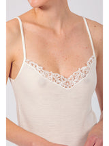 DÉBARDEUR CAMISOLE EN LAINE VIERGE LÉGÈRE