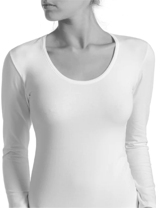 Long-sleeved t-shirt in warm cotton