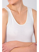 BODYSUIT DOUBLE EN LAINE ET EN COTON