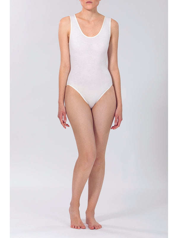 BODYSUIT IN DOUBLE UNDERWEAR OF WOOL AND COTTON