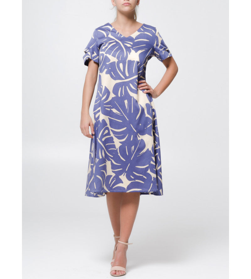 Pure cotton short sleeves dress
