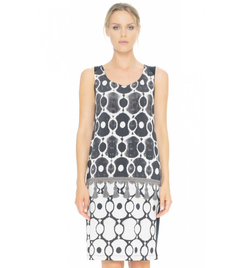 Sleeveless dress Galles model