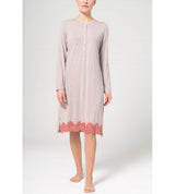 Camicia da notte serafino con pizzo