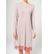 Camicia da notte serafino con pizzo