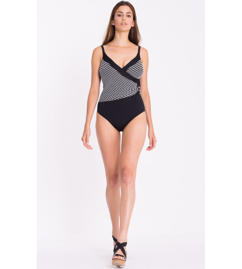 Costume intero imbottito con coppa morbida, spalline regolabili, fodera interna Boglietti