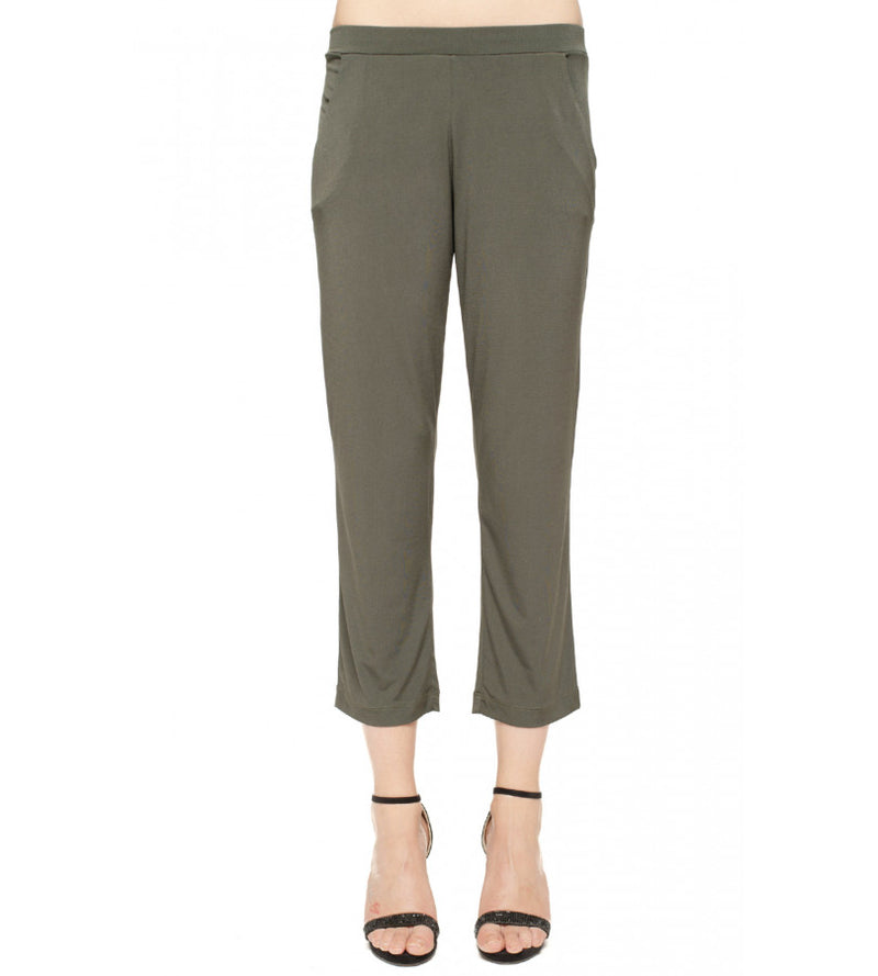 Basic model capri trousers