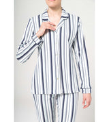 Pigiama cardigan petto bavero
