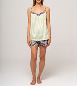 Pigiama top in setoso 100% cotone mercerizzato