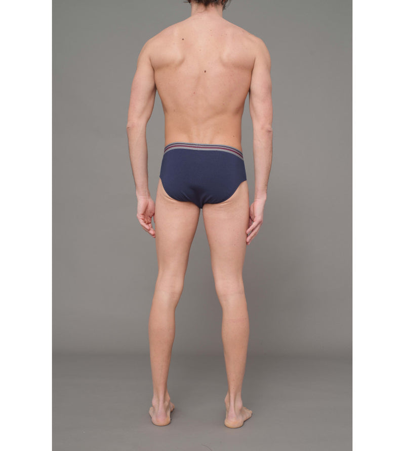 Slip bi-pack in cotone elasticizzato